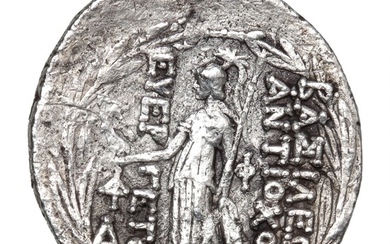 Ancient Greece, Seleukid Kingdom, Antiochos VI Euergetes, 138–129 BC, Antioch, Tetradrachm, HGC 9–1067, S 2061