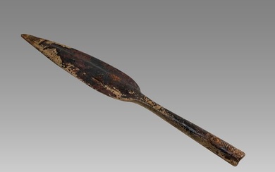 Ancient Luristan, Iron Socketed Spear Head c.1000-600 BC.