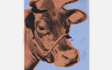 Andy Warhol, Cow (Blue)
