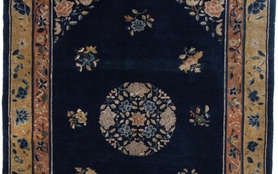 Antique Chinese Peking Carpet - Genuine Asian Handmade Rug - Carpet - 220 cm - 181 cm