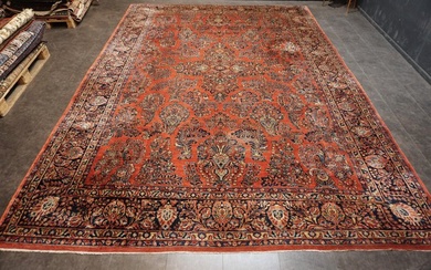 Antique US Sarouk - Carpet - 420 cm - 296 cm