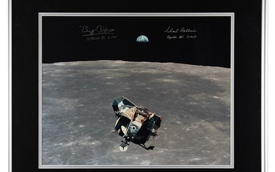 Apollo 11: Neil Armstrong Signature with Buzz Aldrin and Michael Collins Signed Photograph