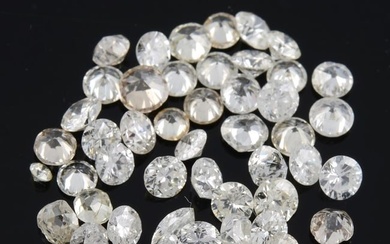 Assorted vari-cut diamonds, 4.01ct