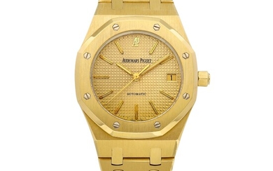 Audemars Piguet Royal Oak, Reference 14790SA | A yellow gold bracelet watch with date, Circa 1994 | 愛彼 | 皇家橡樹系列 型號14790SA | 黃金鏈帶腕錶，備日期顯示，約1994年製