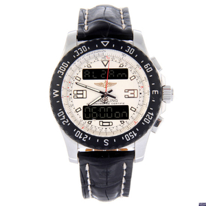 BREITLING - a gentleman's stainless steel Professional Airwolf Raven chronograph wrist watch.