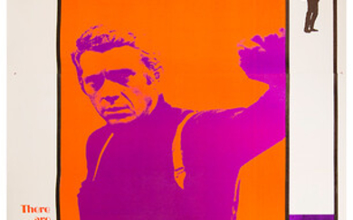 BULLITT (1968) Three sheet poster