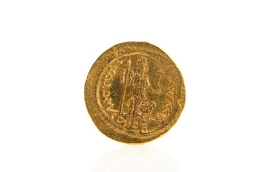 BYZANTIUM GOLD SOLIDUS OF JUSTIN II, 4.5g