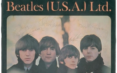 Beatles Signed 1965 American Tour Program