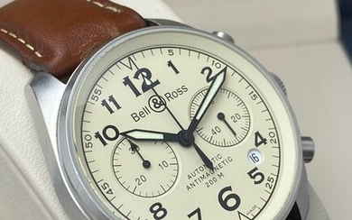 Bell & Ross - Pilots Chronograph Vintage - BR126-A - Men - 2011-present
