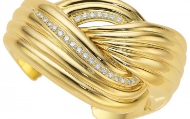 Bergamino Diamond, Gold Bracelet Stones: Full-cut