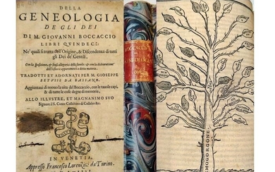 Boccaccio - Della Geneologia De Gli Giovanni Boccaccio - 1564