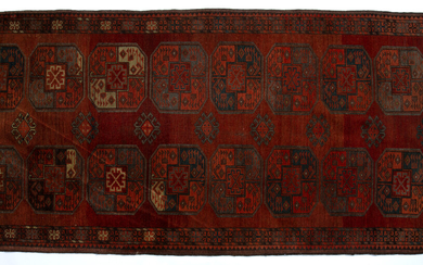 Bokhara red ground rug