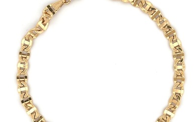 Bracciale oro giallo - 4.6 gr - 20 cm - Bracelet - 18 kt. Yellow gold