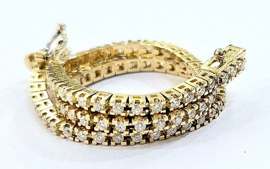 Bracelet - 18 kt. Yellow gold - 1.85 tw. Diamond (Natural)
