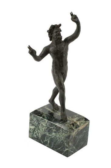 Bronze Figure of a Faun