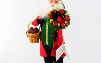 Byers Choice Figurine, Williamsburg Holiday Man
