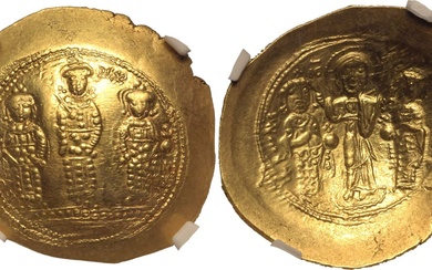 Byzantine Empire Romanus IV AD 1068-1071 AV Histamenon Nomisma NGC MS Strike: 5/5 Surface: 4/5