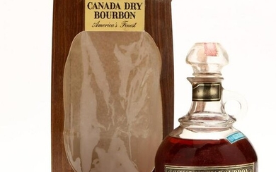 Canada Dry Bourbon in Glass Decanter