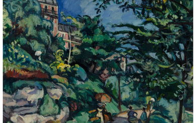 Charles Camoin (1879-1965), Jardin (circa 1910)