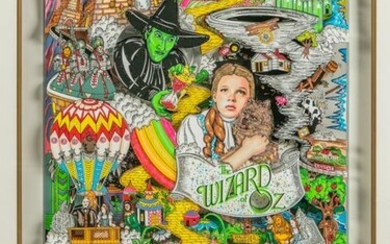 Charles Fazzino (b.1955) Wizard of Oz 3-D Pop Art