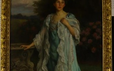 Charles Haigh-Wood, Portrait of a Lady, O/C
