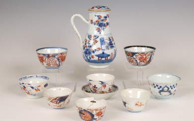 China and Japan, small collection of Imari porcelain, 18th century