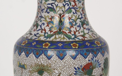 Chine, fin du XIXe siècle, Vase balustre... - Lot 123 - Osenat