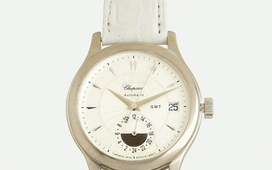 Chopard, 'LUC Classic GMT' wristwatch, Ref. 16/1867