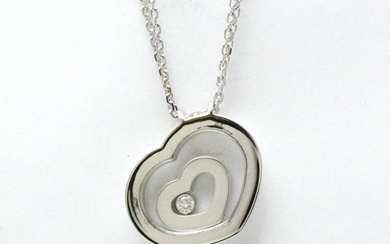 Chopard - Necklace with pendant - 18 kt. White gold