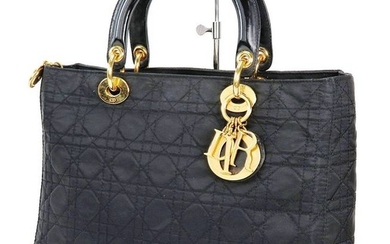 Christian Dior - LADY DIOR Cannage Tote bag