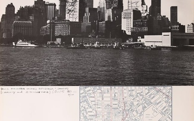 Christo*, Lower Manhattan Packed Buildings.