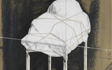 Christo & Jeanne-Claude (American/Bulgarian, 1935-2020; 1935-2009) Package on a Table,...