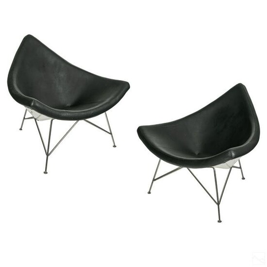 Coconut Lounge Chairs Designed by George Nelson