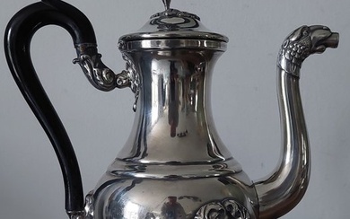 Coffee pot - Silver-plated