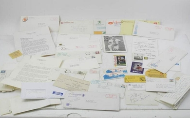 Collection of Autographs and Sports Letters