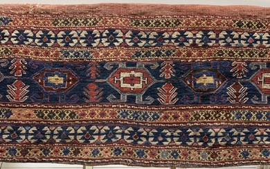 Complete Mafrash, Persia, around 1900, wool onwool, 90 x 43...