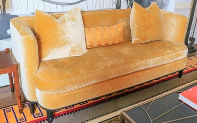 Contemporary style plush sofa, Edward Ferrell