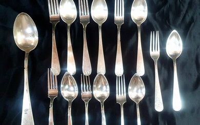 Cutlery set (15) - Silver