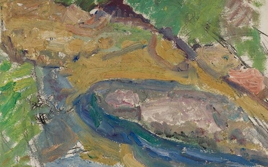 DANIEL VÃZQUEZ DÃAZ 1882 / 1969 "Landscape"