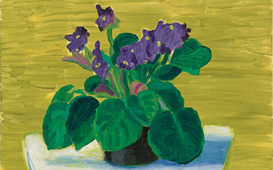 David Hockney, Bridlington Violets