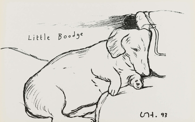 David Hockney (b.1937) Little Boodge