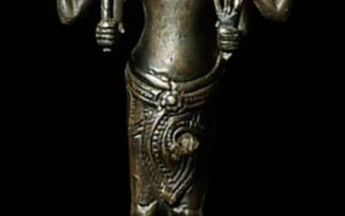 Delightful 18/19thC Vishnu from Cambodia or Eastern Thailand