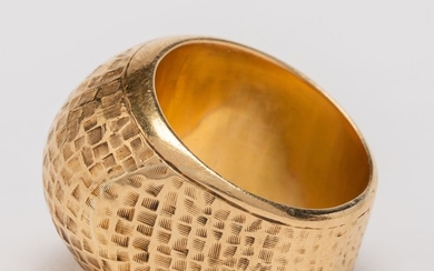Designed Gold Ring - Large Sized