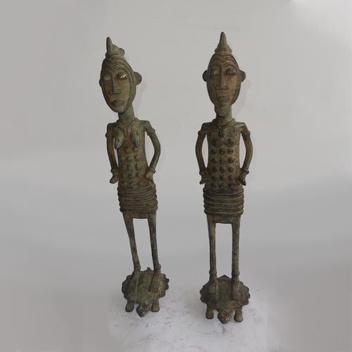 Dogon Bronze Couple