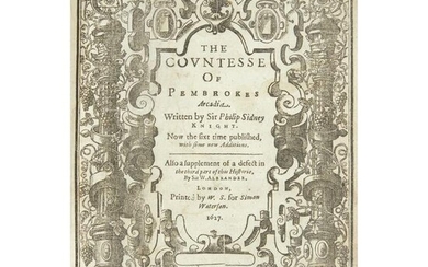 [Early Printing] Sidney, Sir Philip, The Countesse of