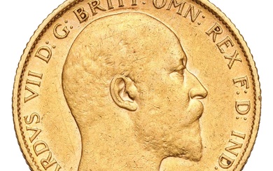 Edward VII, Half Sovereign 1906; hairlines o/wise very fine Provenance:...