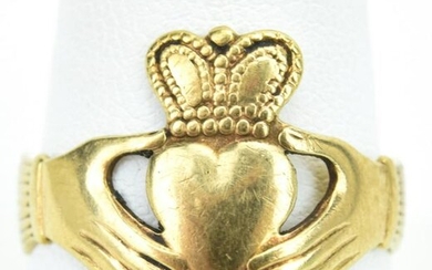 Estate Irish 9KT Gold Claddagh Ring
