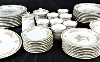 FAIRFIELDÂ Fine China Made in China,YUNG SHEN, porcelain partial set...