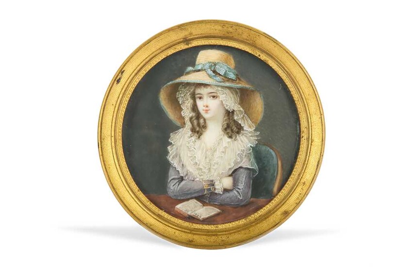 FRENCH SCHOOL (19TH CENTURY) Portrait miniature of a Lady,...
