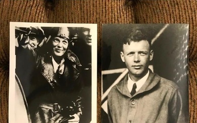Famous Early Aviators, Lindberg, Earhart